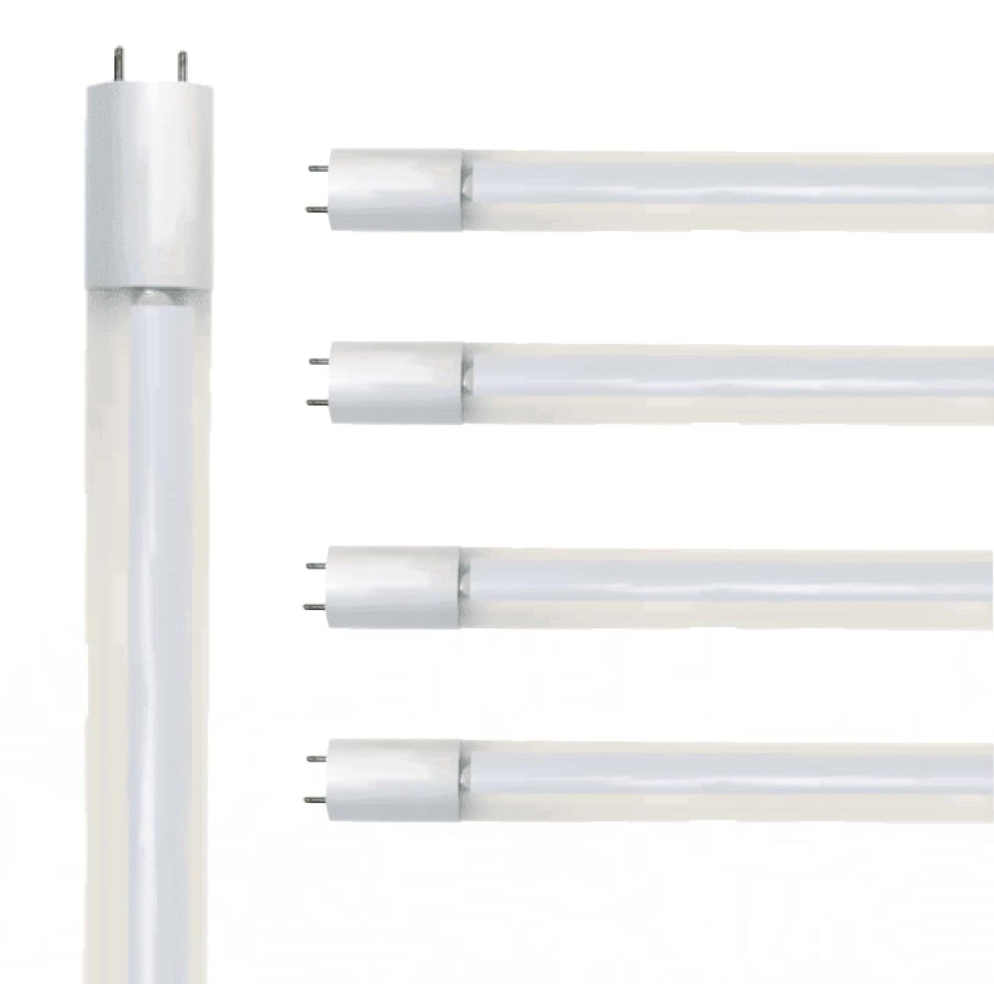 Damar- 4FT T8 LED Tube Light Bulb Fluorescent Retrofit Ballast Bypass 18W 2200 Lumens 6500K Daylight G13 Medium Bi-Pin Base 120-277V Pack of 5- Fluorescent Replacement for Garage Warehouse Workspace