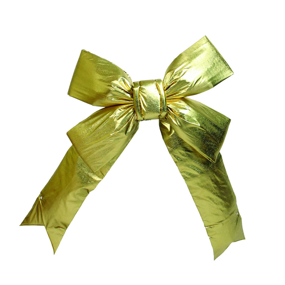 Vickerman 12" Gold Four Loop Nylon Indoor Christmas
