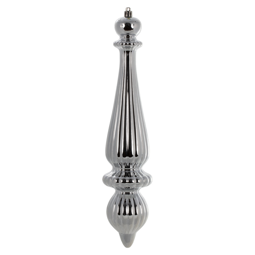 Vickerman 14" Limestone Shiny Finial Drop UV