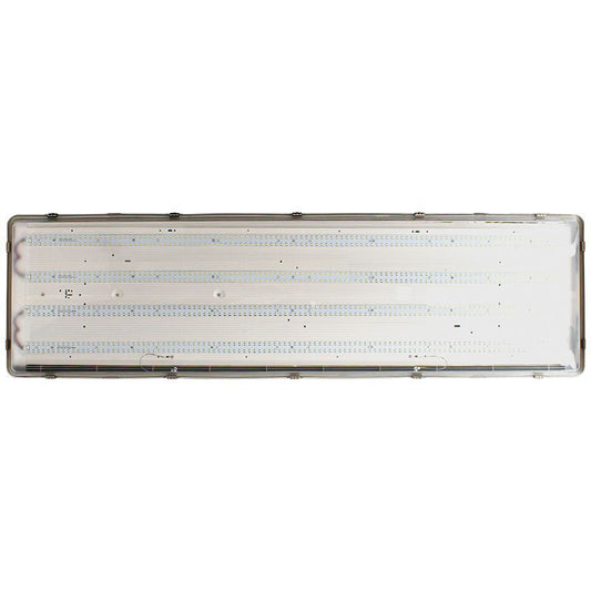 Westgate 100W Architectural Wide Vapor Tight Highbay MCTp 35/40/50K, Industrial Lighting, 50W/80W/100W, 130 Lumens/W, 35K/40K/50K, White Finish, 0~10V Dimmable