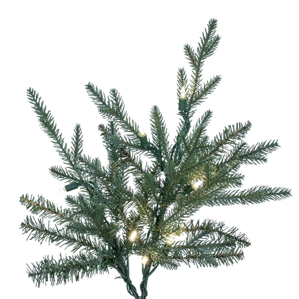 Vickerman 9.5' Itasca Fraser Artificial Christmas Tree with Warm White LED Dura-lit Lights