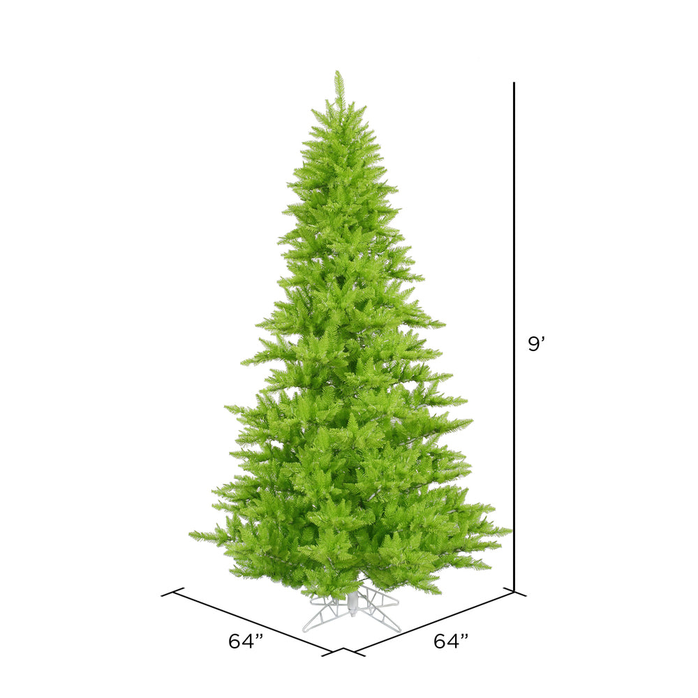 Vickerman 9' Lime Fir Artificial Christmas Tree Unlit