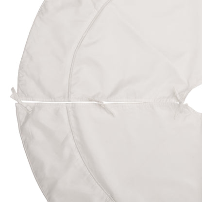 Vickerman 54" Ivory Colorway Christmas Tree skirt
