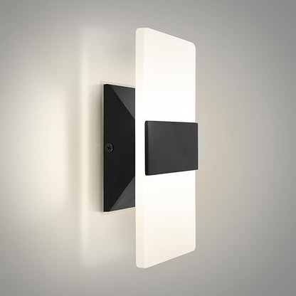 ASD Lighting LED Wall Sconce 10W 120V Triac 2700/3000/3500/4000/5000K Black ETL