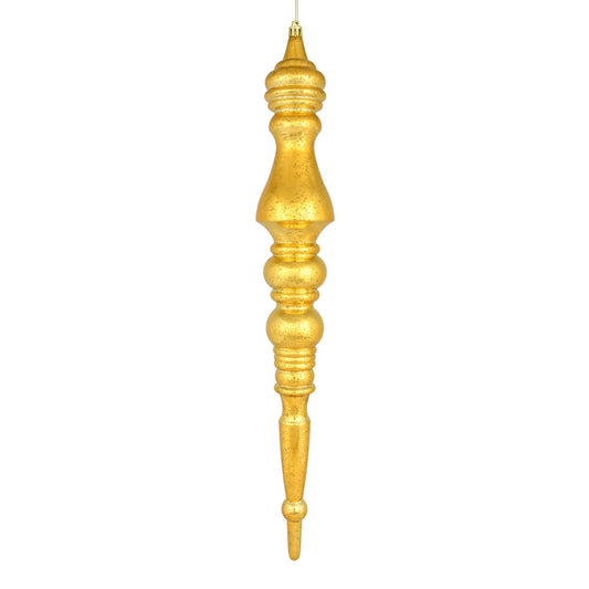 Vickerman 20" Honey Gold Mercury Finial