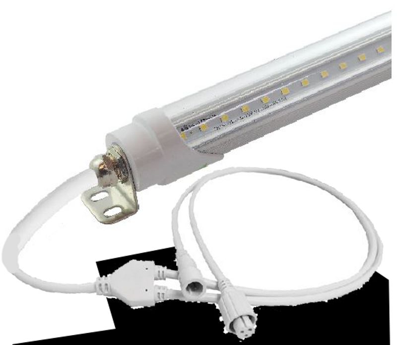 Westgate 6Ft. LED Refrigerator Tube Lamps, Residential Lighting, 30W, 4200 Lumens, 5000K, Clear Finish