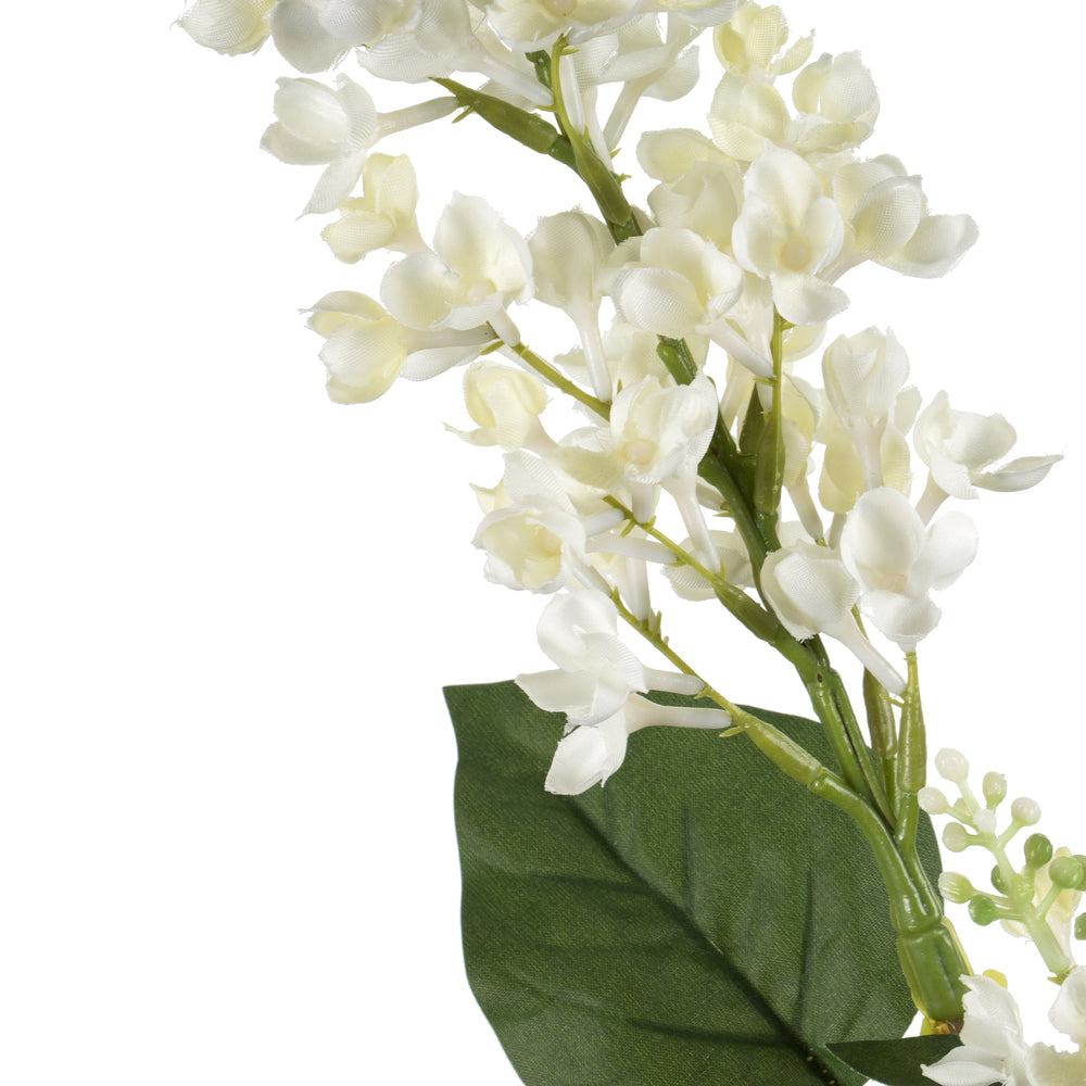 Vickerman 33'' Artificial Cream Mini Flower Spray. Includes 3 sprays per pack.