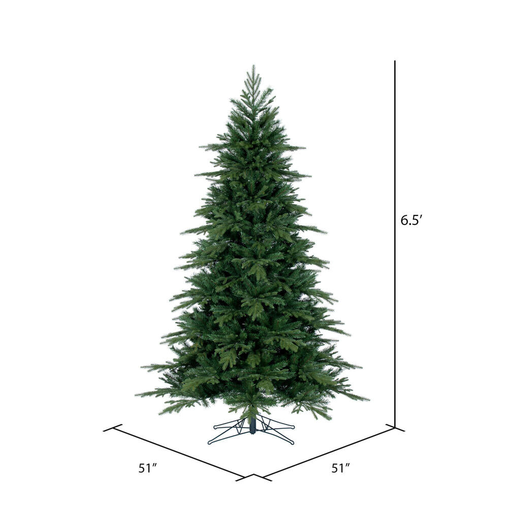 Vickerman 6.5' x 51" Kingston Fraser Fir Artificial Christmas Tree Unlit