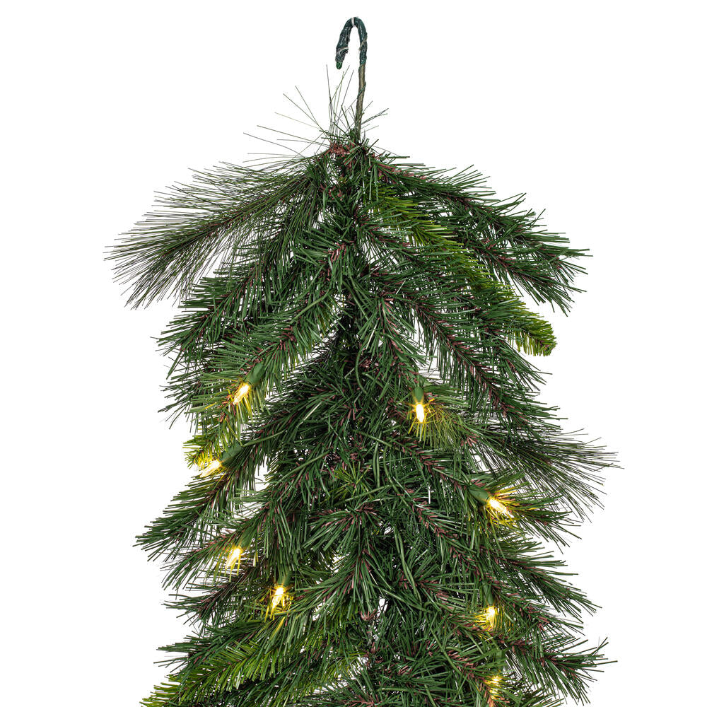 Vickerman 9' x 14" Bangor Mixed Pine Artificial Christmas Garland Warm White LED Lights