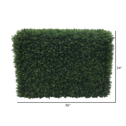 Vickerman Artificial 36" Green Cedar Hedge