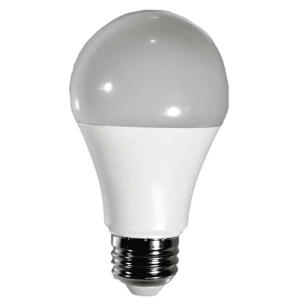 Damar A19 LED Light Bulb 9W 800 Lumen E26 Medium Base 5000K Bright White for Bedroom Living Room Lamp Home Light Bulb 120-277V CRI80 220° Beam Angle Dry/Damp Location White Finish Pack of 3