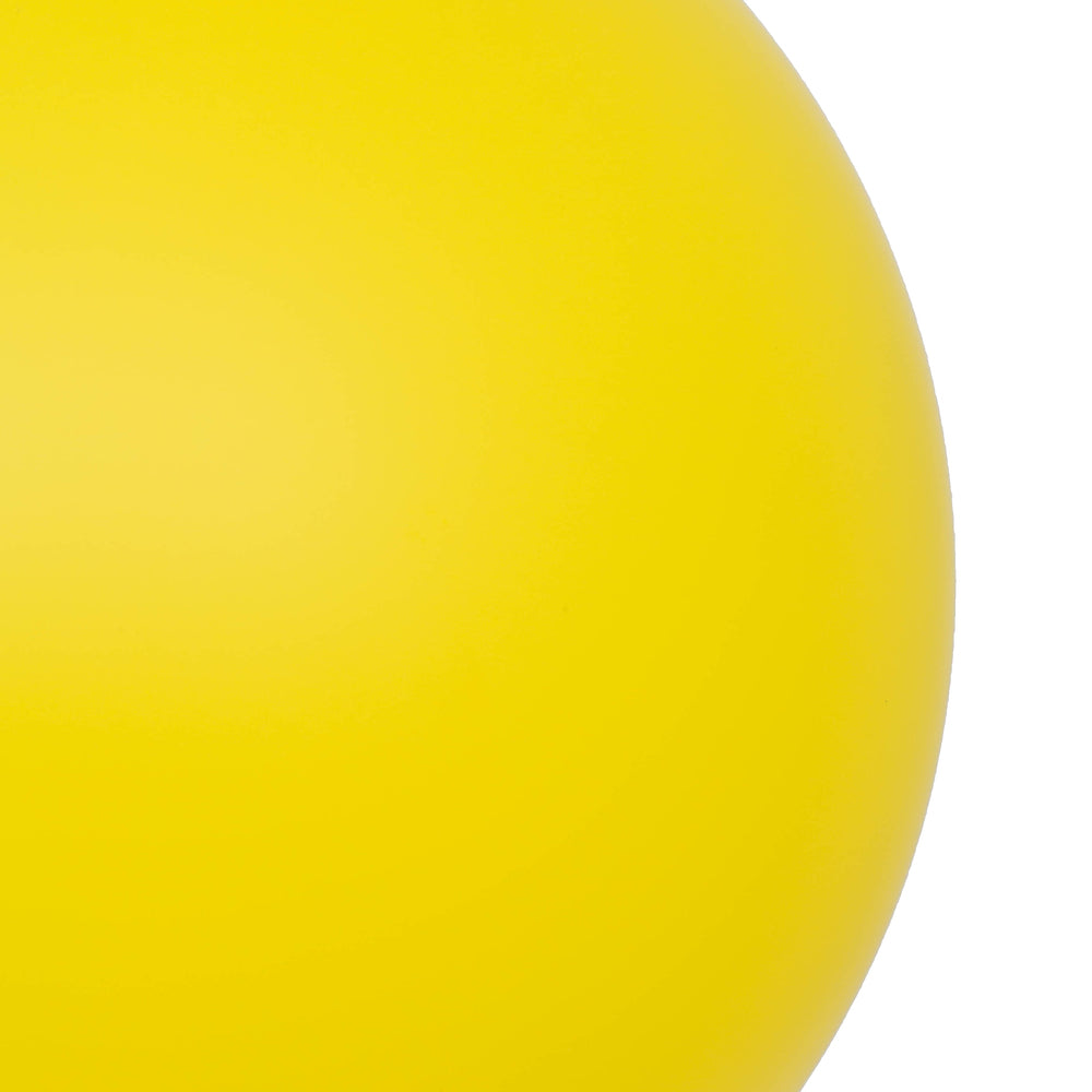 Vickerman 12" Yellow 4-Finish Ball Ornament 4 per Bag