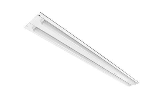 Westgate LED 4Ft. 2-Lamp Strip Retrofit Kit, Commercial Indoor Lighting, 40W, 4400 Lumens, 5000K, White Finish, 0~10V Dimmable