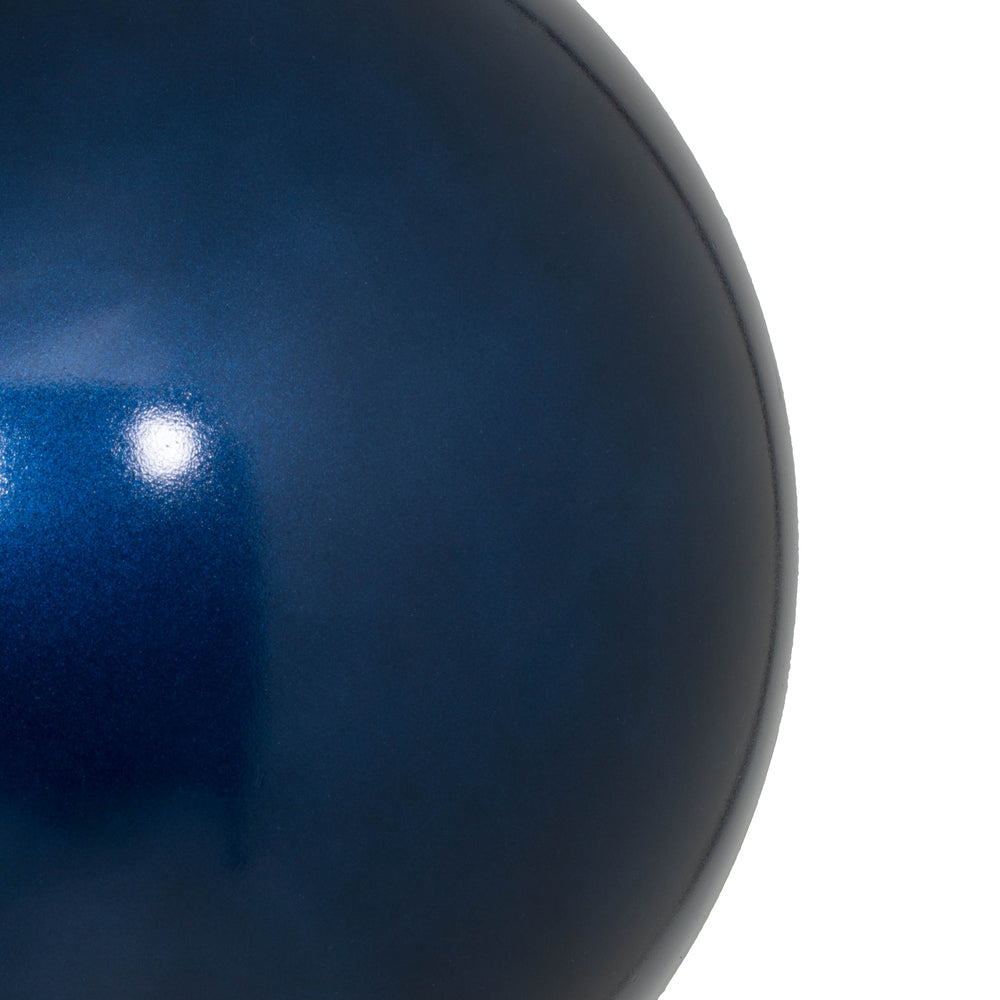 Vickerman 12" Midnight Blue Candy Ball Ornament
