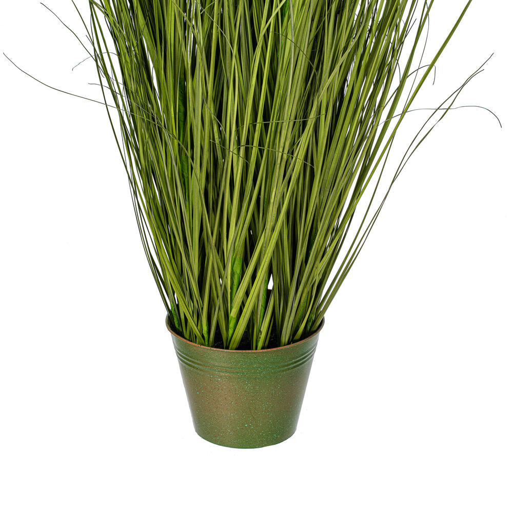 Vickerman 60" Artificial Potted Green Grass and Daisies.
