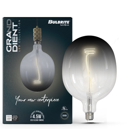 Bulbrite 776321 4W LED C53 SHAPED GRAND 3000K FILAMENT GRADIENT SMOKE