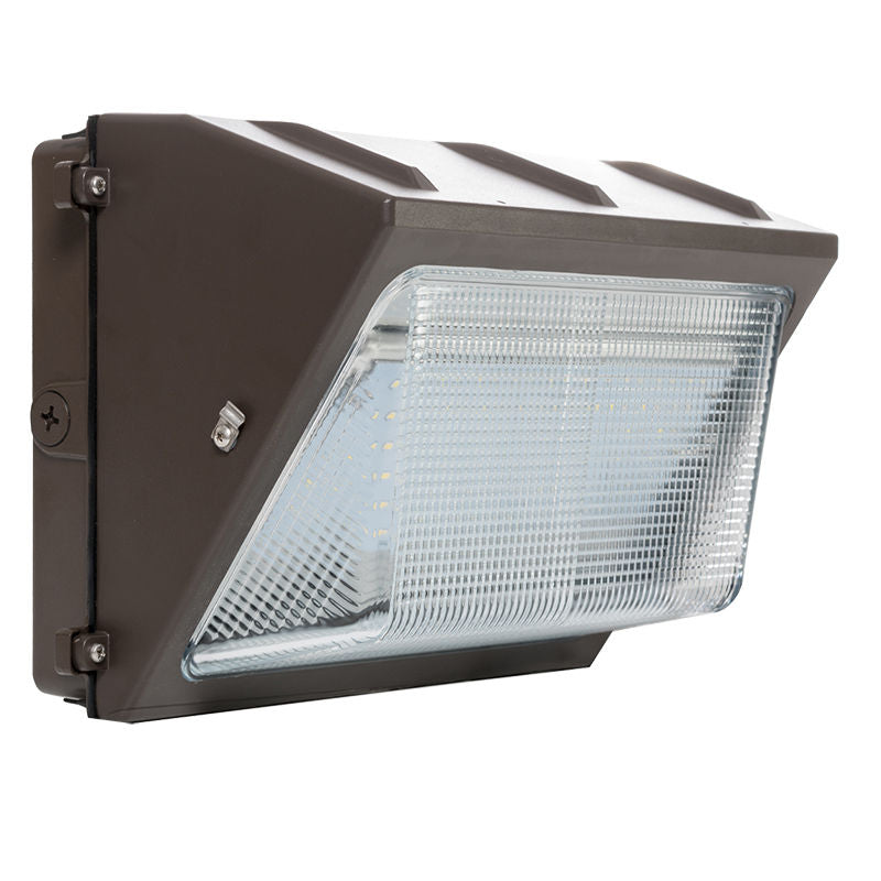 Westgate Non-Cutoff Wall Pack, Outdoor Lighting, 20W/30W/50W/60W, 130 Lumens/W, 30K/40K/50K/57K, Bronze 0~10V Dimmable