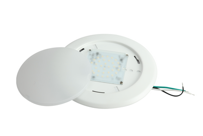 ASD Lighting LED Disk Light 6" 15W 4000K Dimmable White ETL Energy Star 6pack