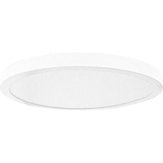 Westgate 6In 11W 660 Lumens Flush-Mount 5Cct, Cr90, 120V, Ugr<19, Residential Lighting, 11W, 700 Lumens, 27K/30K/35K/40K/50K, White Finish, TRIAC