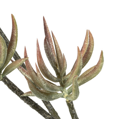 Vickerman 24" Artificial Mixed Green Aloe Spray. Includes 3 sprays per pack.