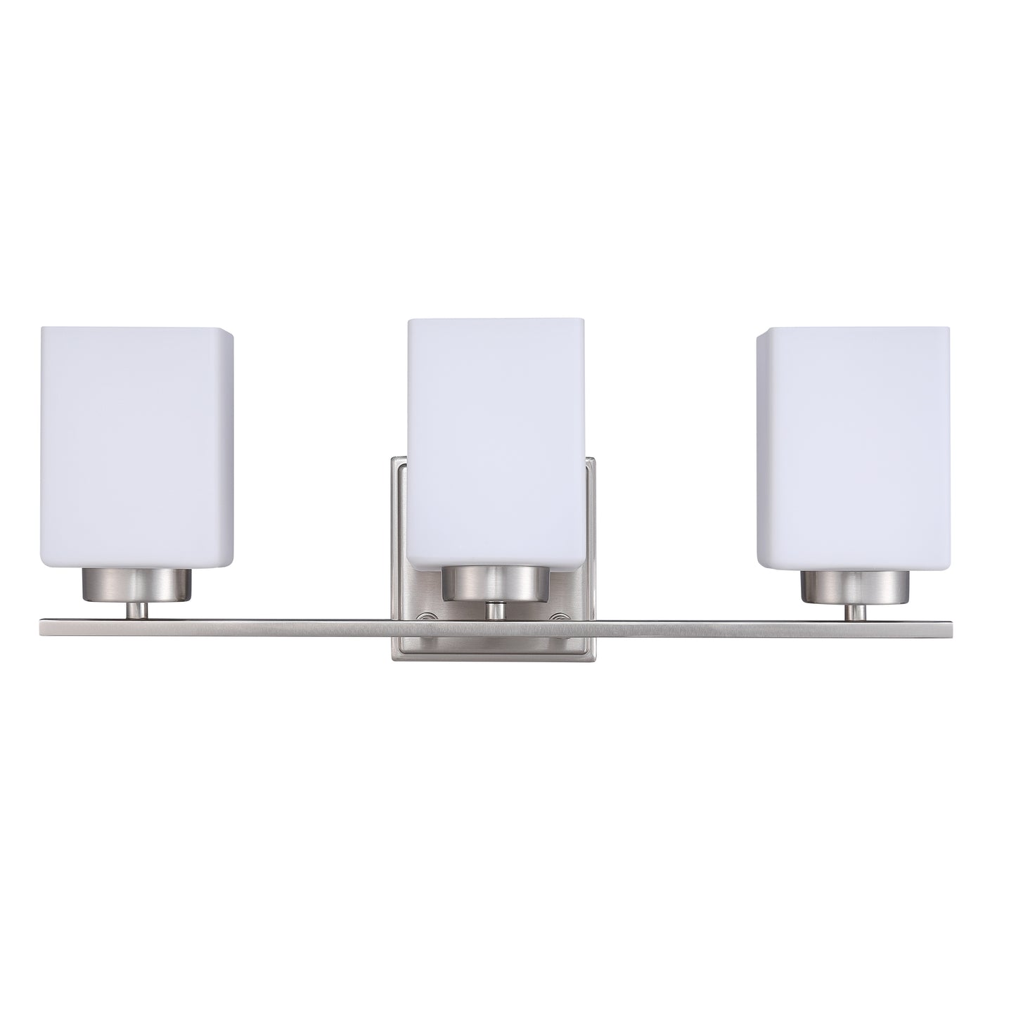ASD Lighting 3-light Vanity Light 3xE26 60W 120V Satin Nickel ETL