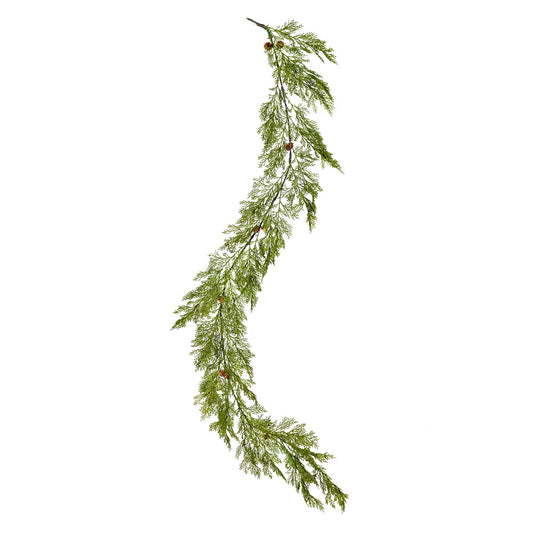 Vickerman 6' Cedar Pinecone Artificial Christmas Garland Unlit
