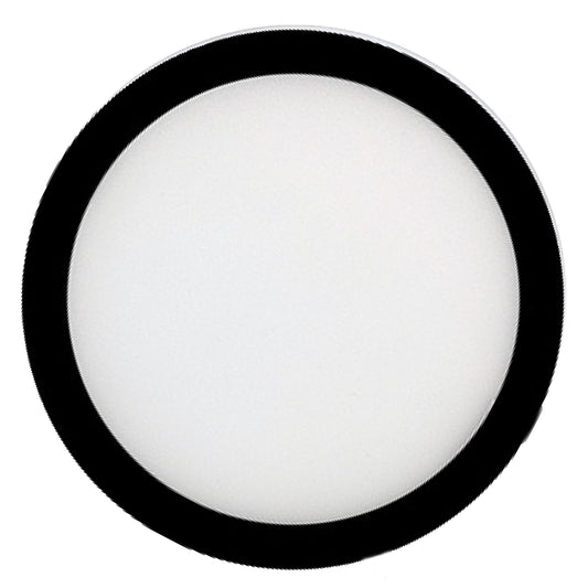Bulbrite 773601 5 in.Round 10.3-Watt 3000K LED Flush Mount Light, 850 Lumens, Black