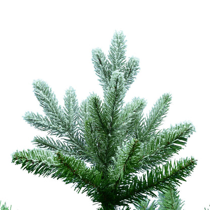 Vickerman 6.5' Frosted Balsam Fir Artificial Christmas Tree Unlit