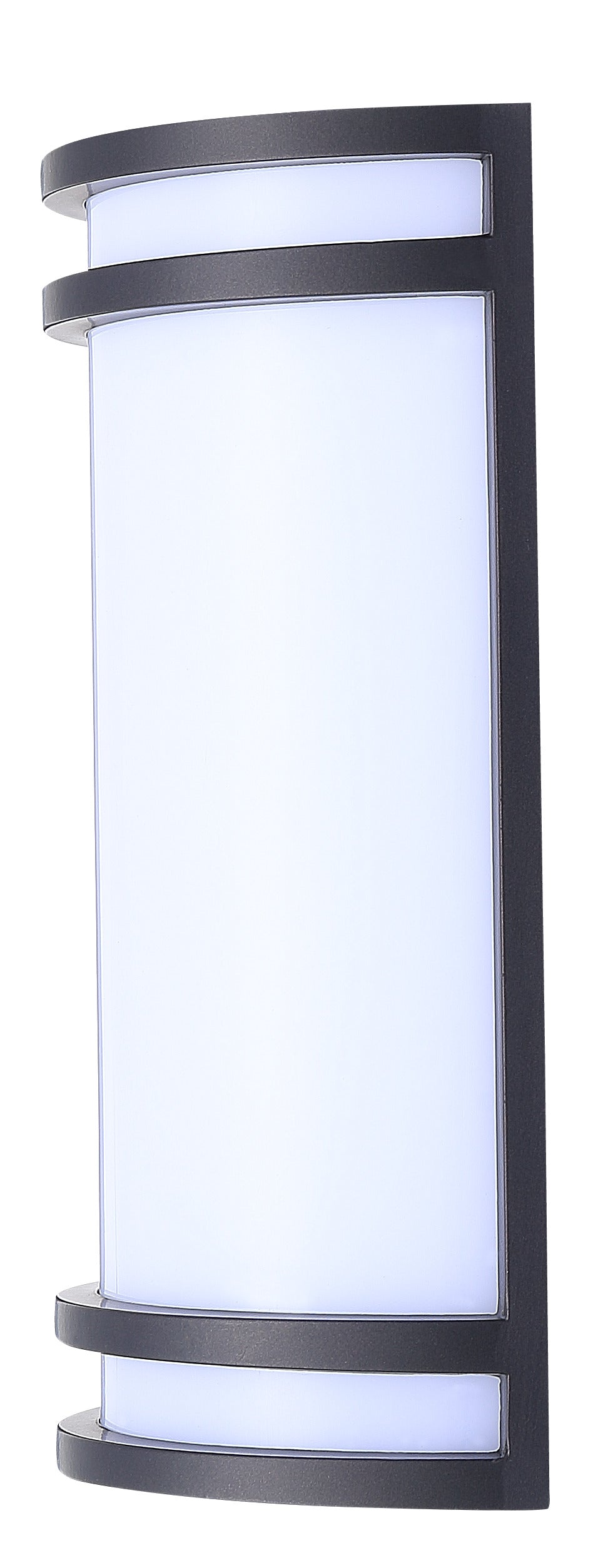 ASD Lighting LED Outdoor Wall Sconce 15W 120V CCT Selectable 3000/4000/5000K Dimmable Brushed Nickel ETL 2pack