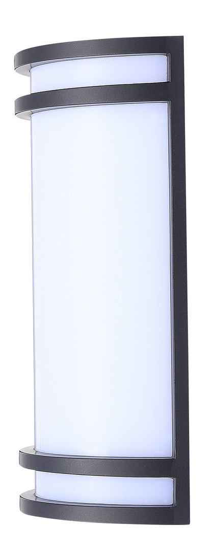 ASD Lighting LED Outdoor Wall Sconce 15W 120V CCT Selectable 3000/4000/5000K Dimmable Brushed Nickel ETL 2pack