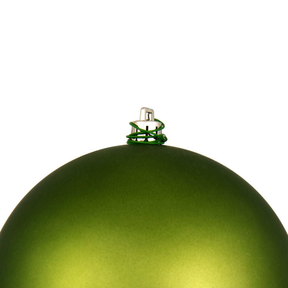 Vickerman 4" Juniper Green Matte Ball Ornament 6 per Bag