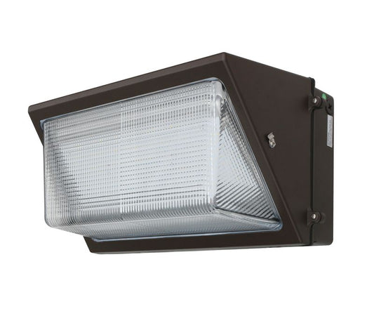 Westgate High Lumen LED Non-Cutoff Wall Packs, Outdoor Lighting, 120W, 17100 Lumens, 3000K, Dark Bronze Finish, 0~10V Dimmable