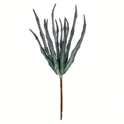 Vickerman 11" Artificial Mixed Green Haworthia Spray. Includes 6 sprays per pack.