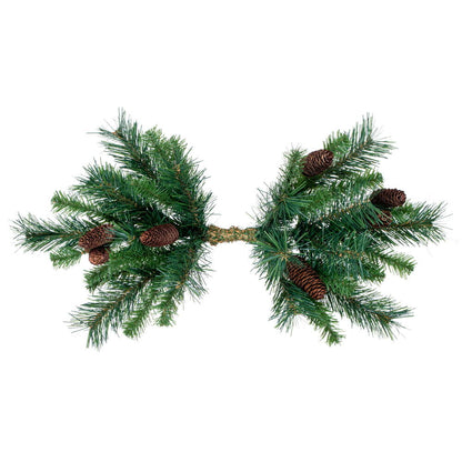 Vickerman 32" Cheyenne Pine Artificial Christmas Swag Unlit