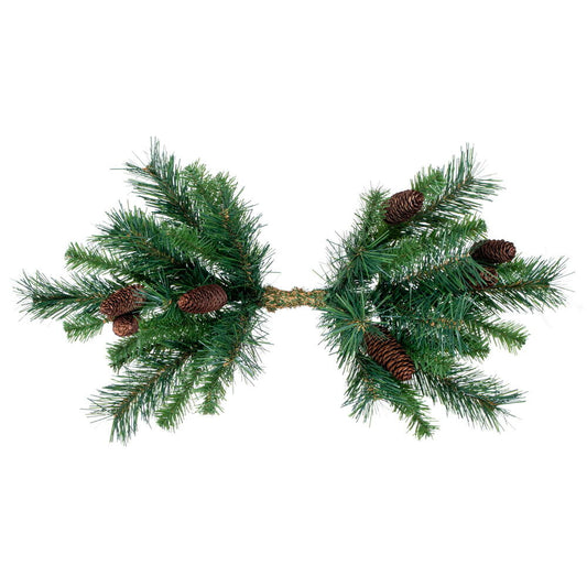 Vickerman 32" Cheyenne Pine Artificial Christmas Swag Unlit