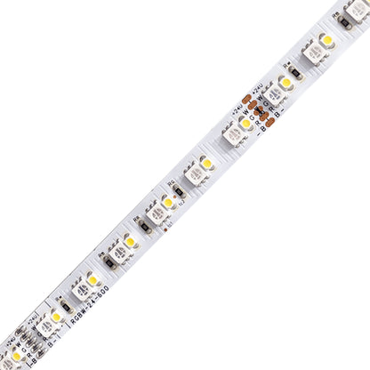 Light Blue USA LED 16.4FT 5050+3528/120 Strip Light, 81 Watt Roll, 5M, 24 Volts, IP20 RGBW Series