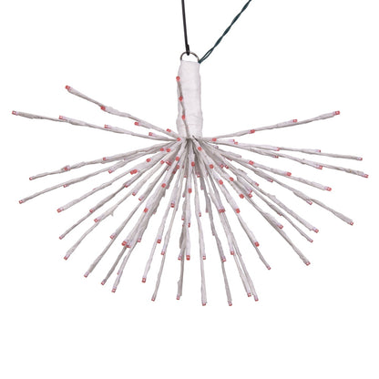Vickerman 160Lt x 24" White Starburst Pink 5mm LED Lights.