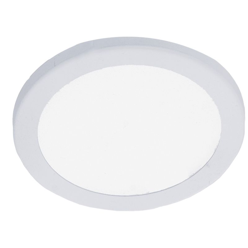 Westgate 12V Large Rnd Slim Puck Light, ETL, 3000K, White, Undercabinet Lighting, 3.5W, 230 Lumens, 3000K, White Finish, TRIAC Dimming