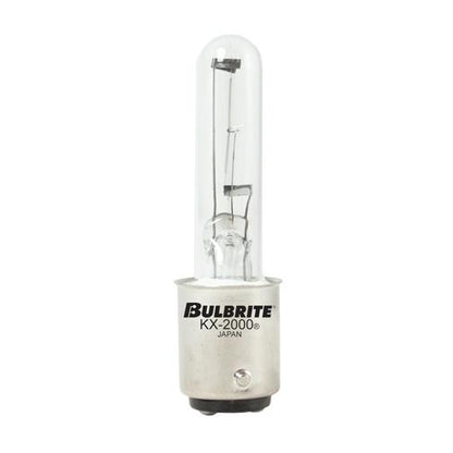 BULBRITE KRYPTON/XENON T3 DOUBLE-CONTACT BAYONET (BA15d) 60W DIMMABLE LIGHT BULB 2700K/WARM WHITE 2PK (473260)