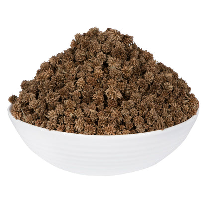 Vickerman Natural Botanicals 0.8" Star Flower Natural. Includes 2 kilograms of product per unit.