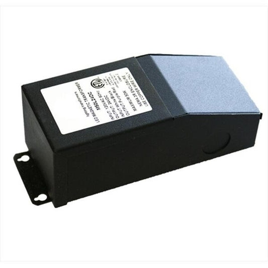 Westgate LED Dimmable Magnetic Transformer 50W 24DC Output, Undercabinet Lighting, Black Finish