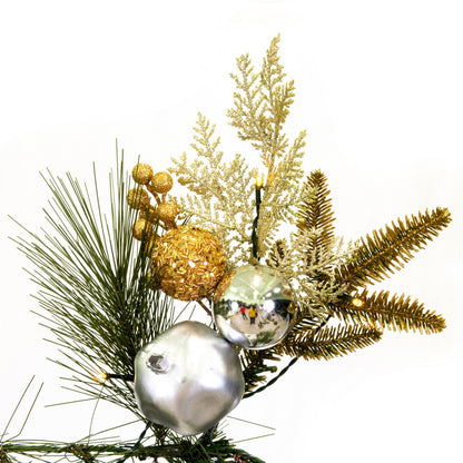 Vickerman 6' x 16" Artificial Christmas Garland Battery Operated Warm White Lights