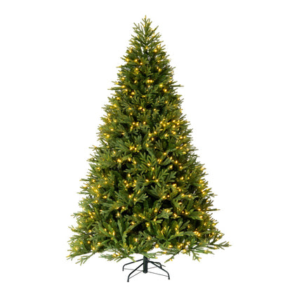 Vickerman 6.5' x 52" Tiffany Fraser Fir Artificial Christmas Tree Dura-Lit® Clear Incandescent Mini Lights