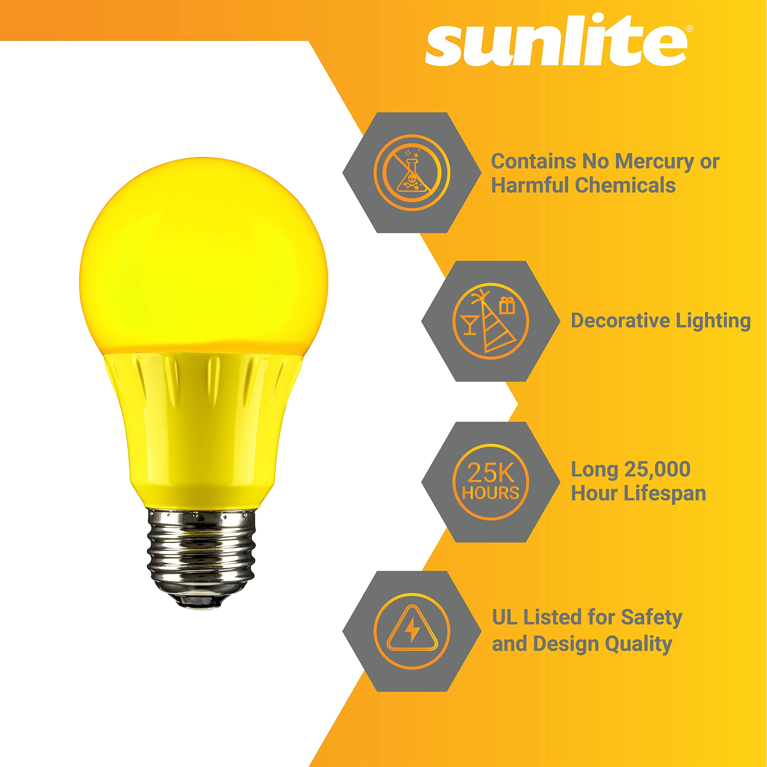 Sunlite 41725 LED A19 Light Bulb - Thumbnail 5