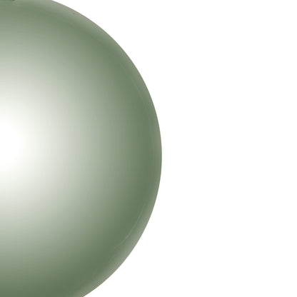 Vickerman 10" Frosty Mint Shiny Ball Ornament