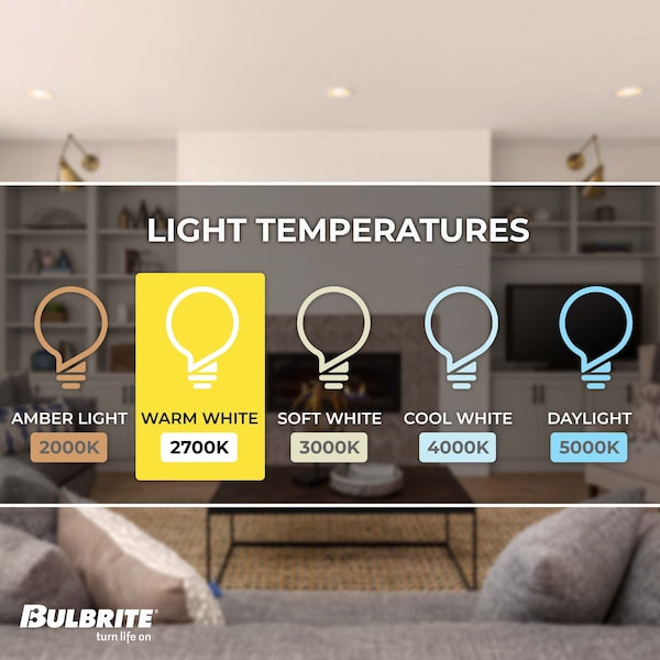 BULBRITE INCANDESCENT T10 MEDIUM SCREW (E26) 40W DIMMABLE LIGHT BULB 2700K/WARM WHITE 25PK (704040)