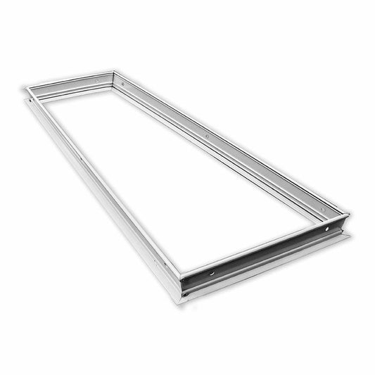 Westgate Recessed Mounting Frame For 1X4 Back-Lit Panel, Commercial Indoor Lighting, White Finish