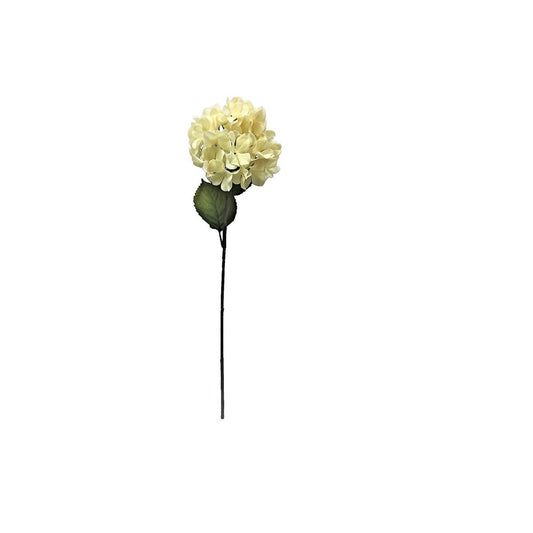 Vickerman 27" Artificial Cream Hydrangea Stem