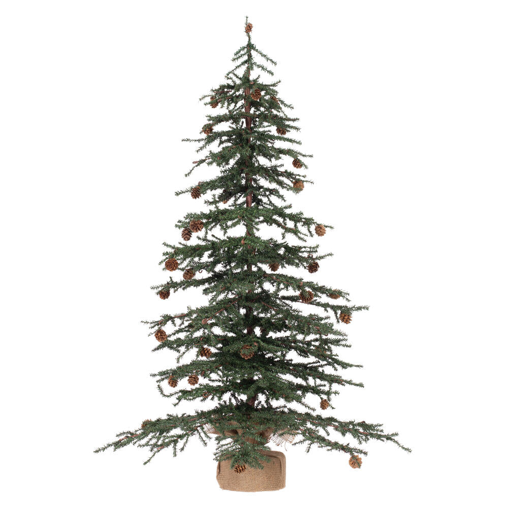 Vickerman 42" Carmel Pine Artificial Christmas Tree Unlit