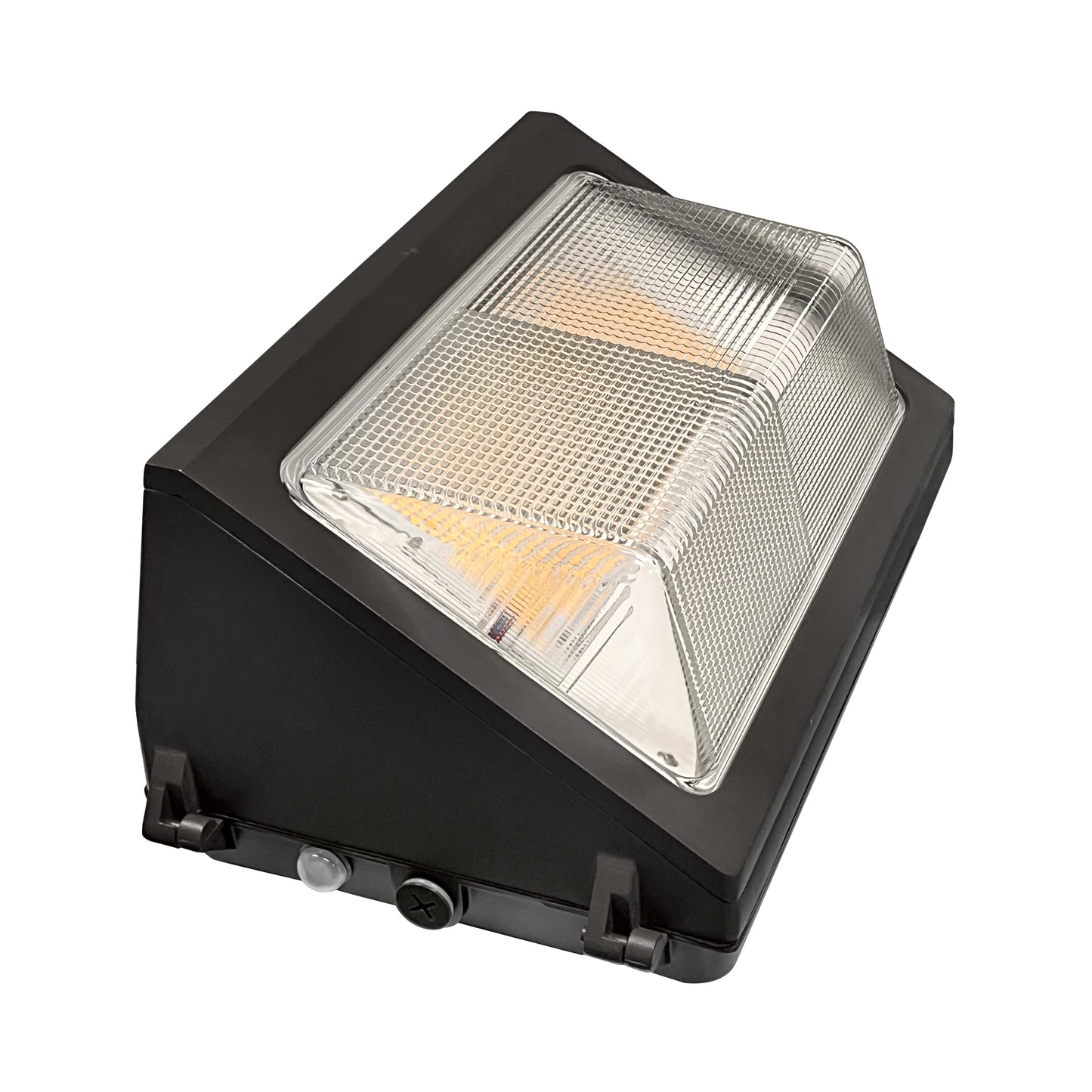ASD Lighting LED Traditional Wallpack 50W 120-277V 0-10V Dimmable 150Lm/W 3000/4000/5000K with Battery Back-up 8W Bronze UL DLC Premium